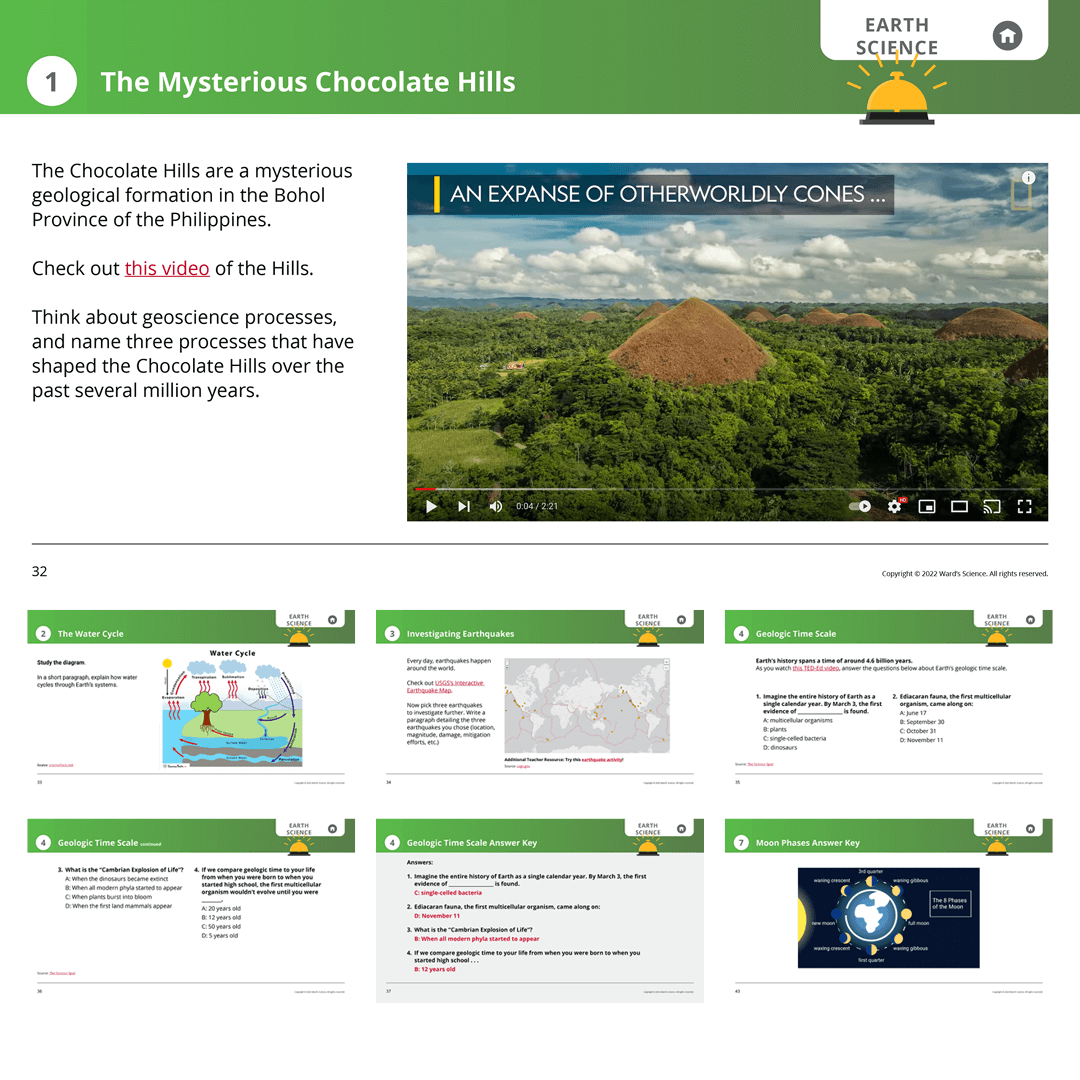 Science Bell Ringers for Biology, Chemistry, Physics, and More