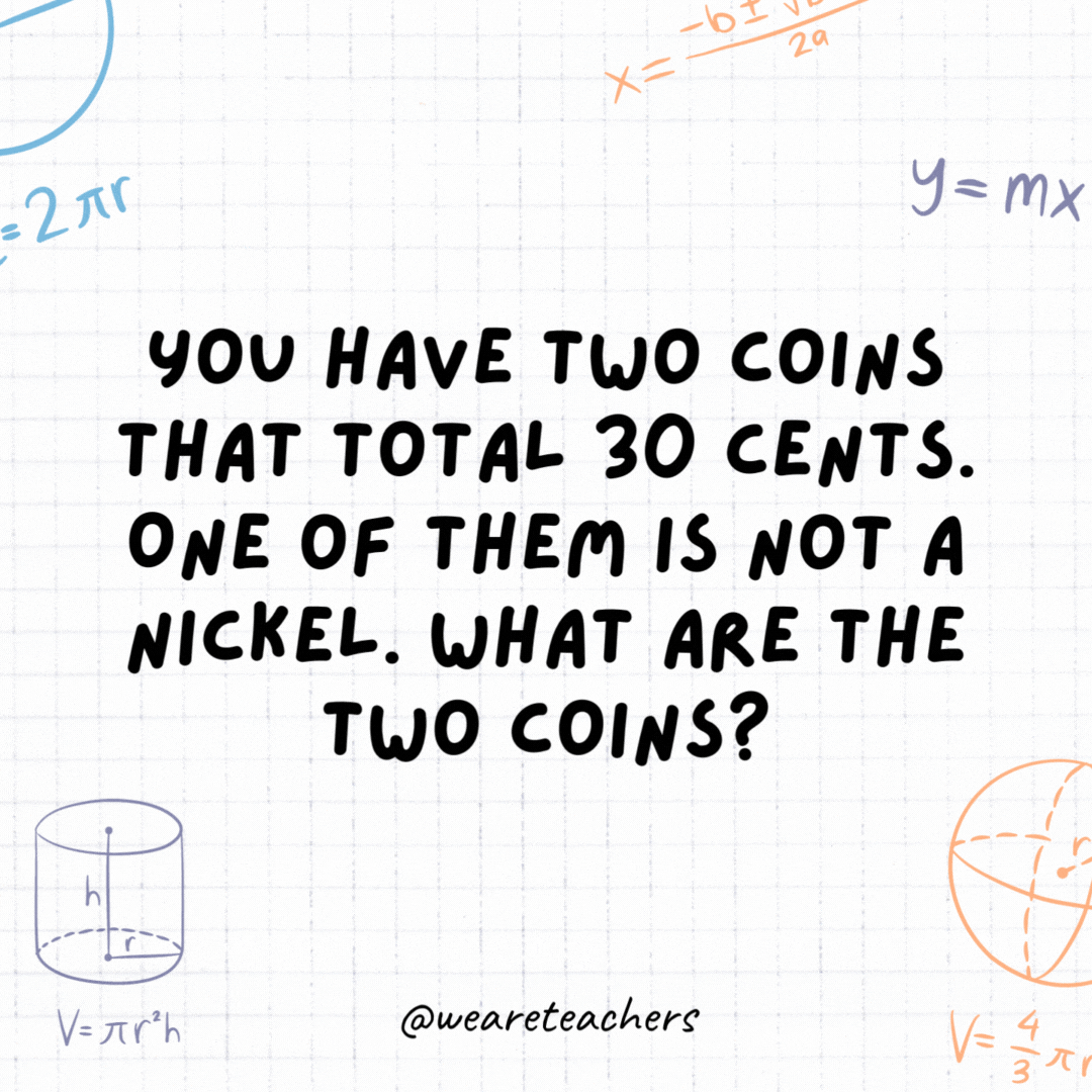 35 Clever Math Brain Teasers for Kids