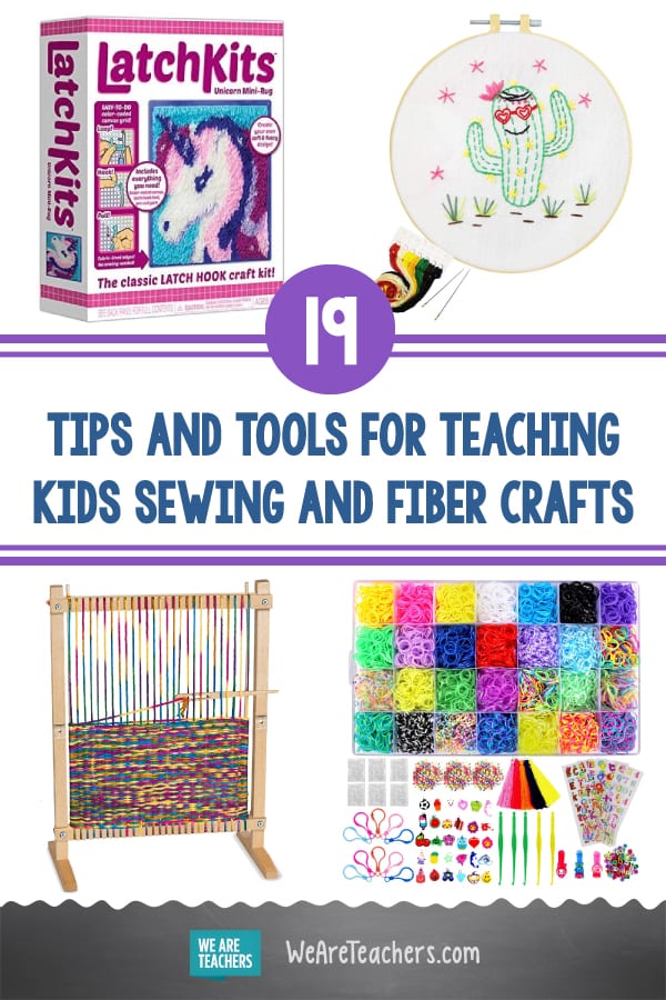 Best Tools For Teaching Kids Sewing, Fiber Crafts, and
