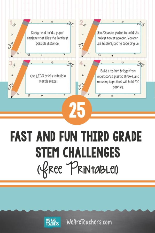 25 Fast and Fun Third Grade STEM Challenges Every Kid Will Love We 25 Fast and Fun Third Grade STEM Challenges Every Kid Will Love We