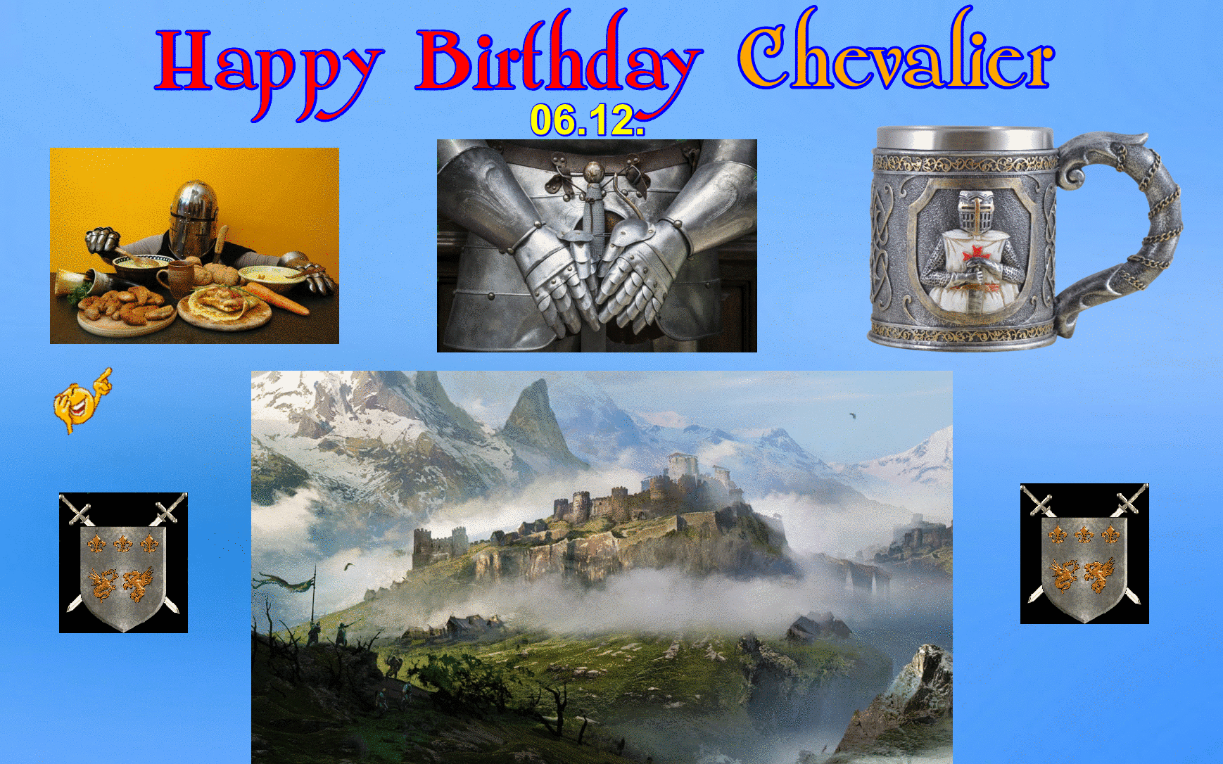 Happy Birthday Chevalier