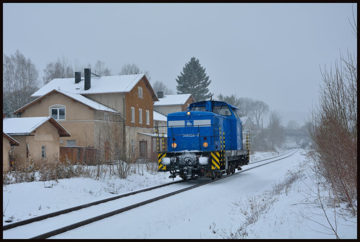 Der traut sich was der Winter...................