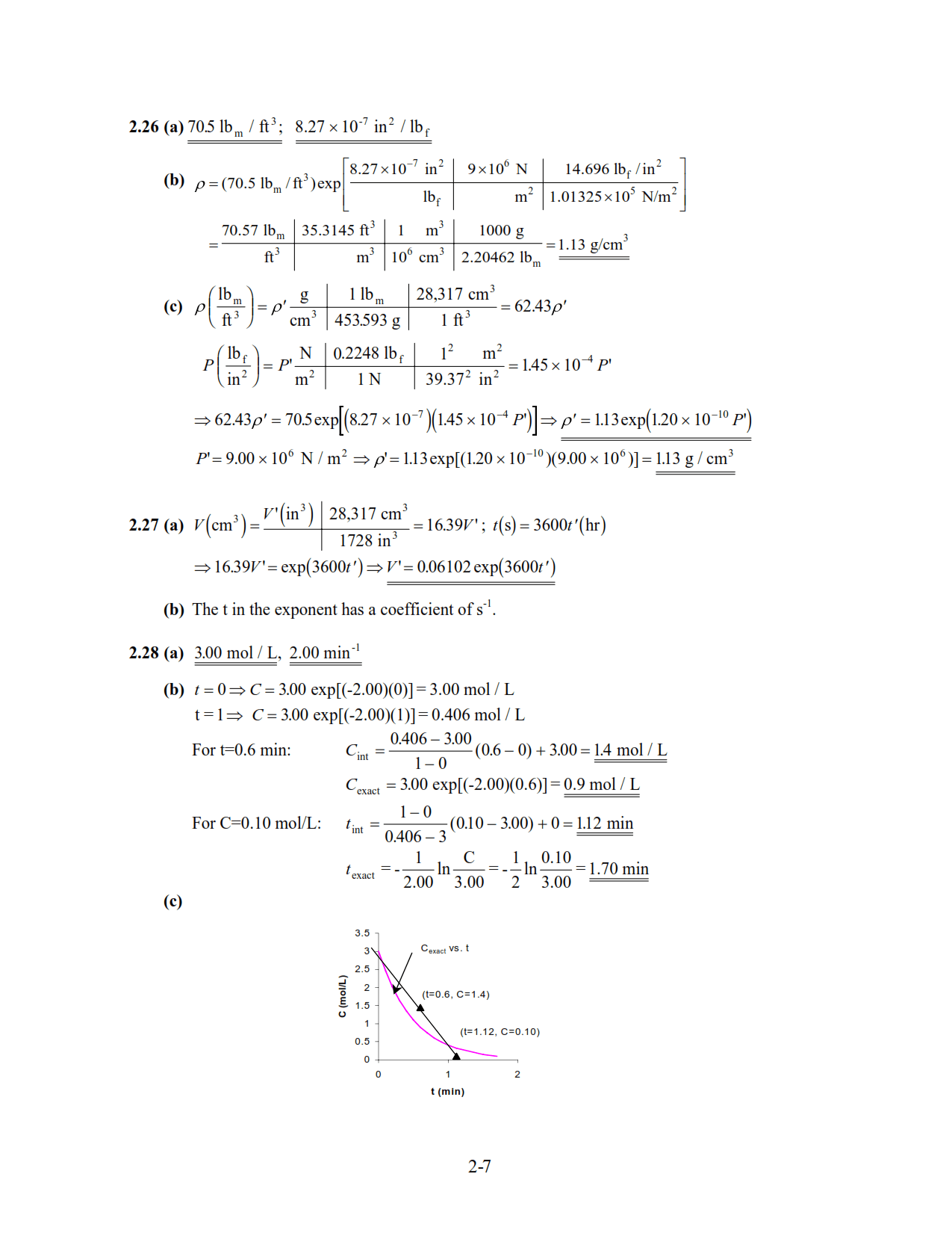 Elementary Principles of Chemical Processes 3rd edition Solution Manual