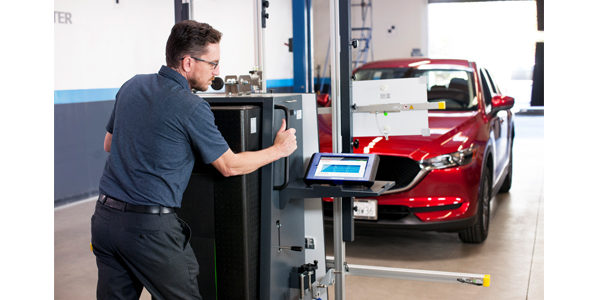 Bosch, Mitchell Introduce New Target System for Static ADAS Calibration