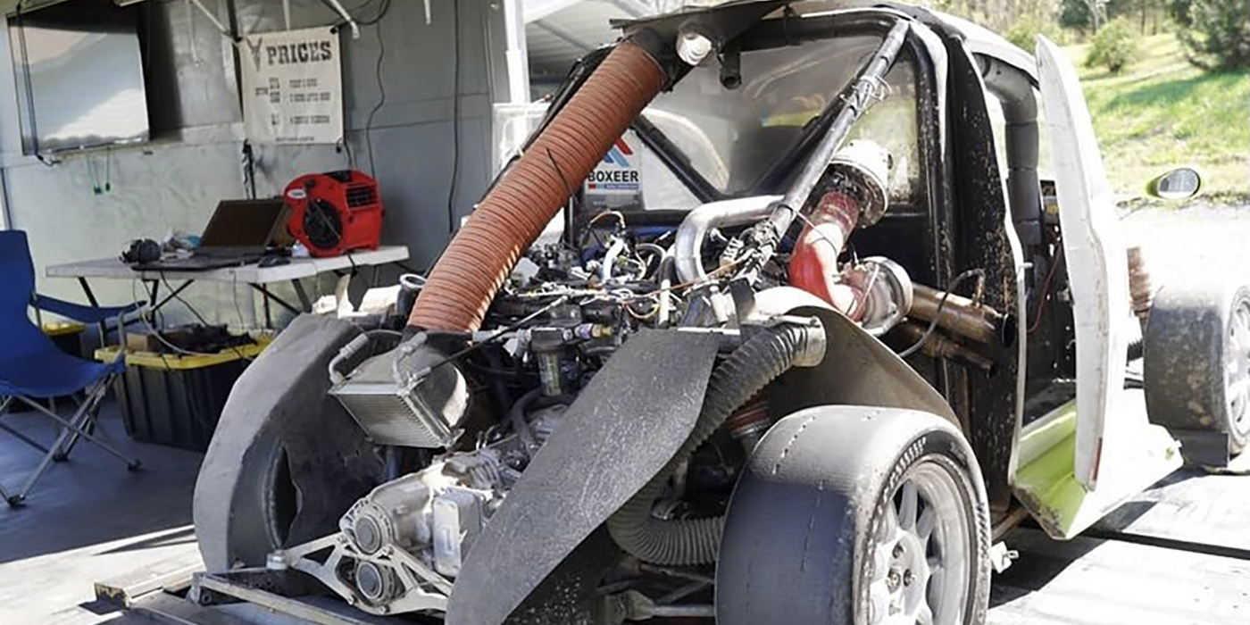 Triple Turbo 4Cylinder 2.0L TDI VW Engine