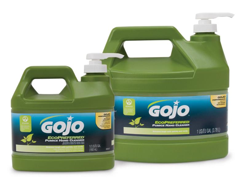 GOJO Launches GOJO ECOPREFERRED Pumice Hand Cleaner Engine Builder