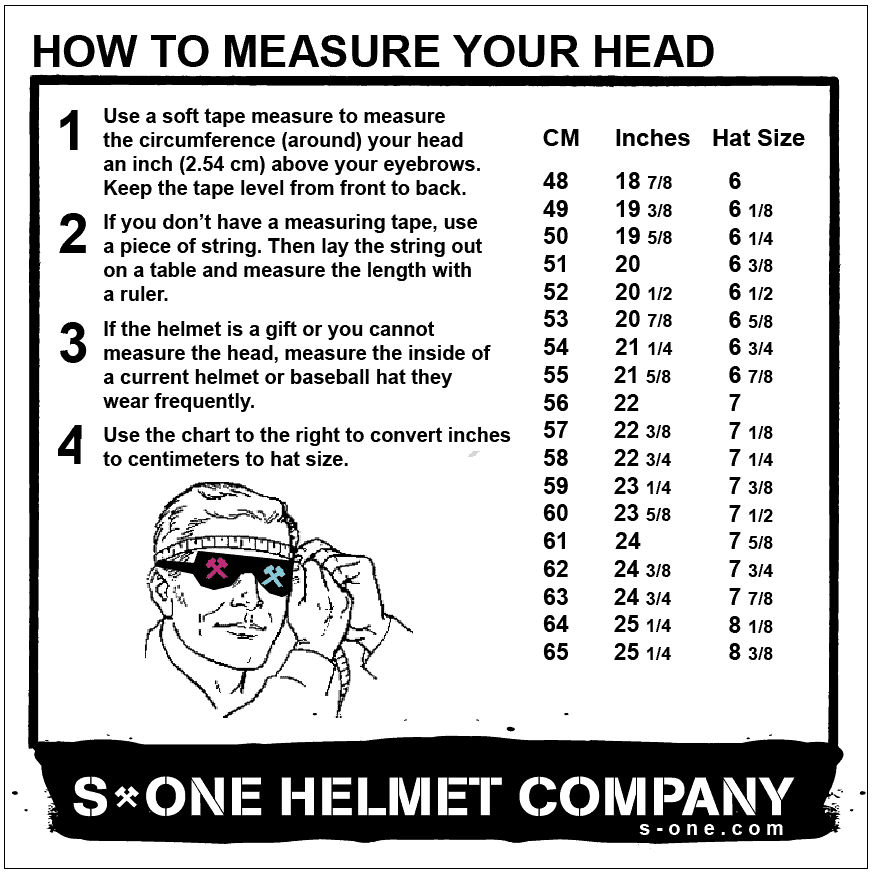 How to correctly measure your head S1 Helmets Australia