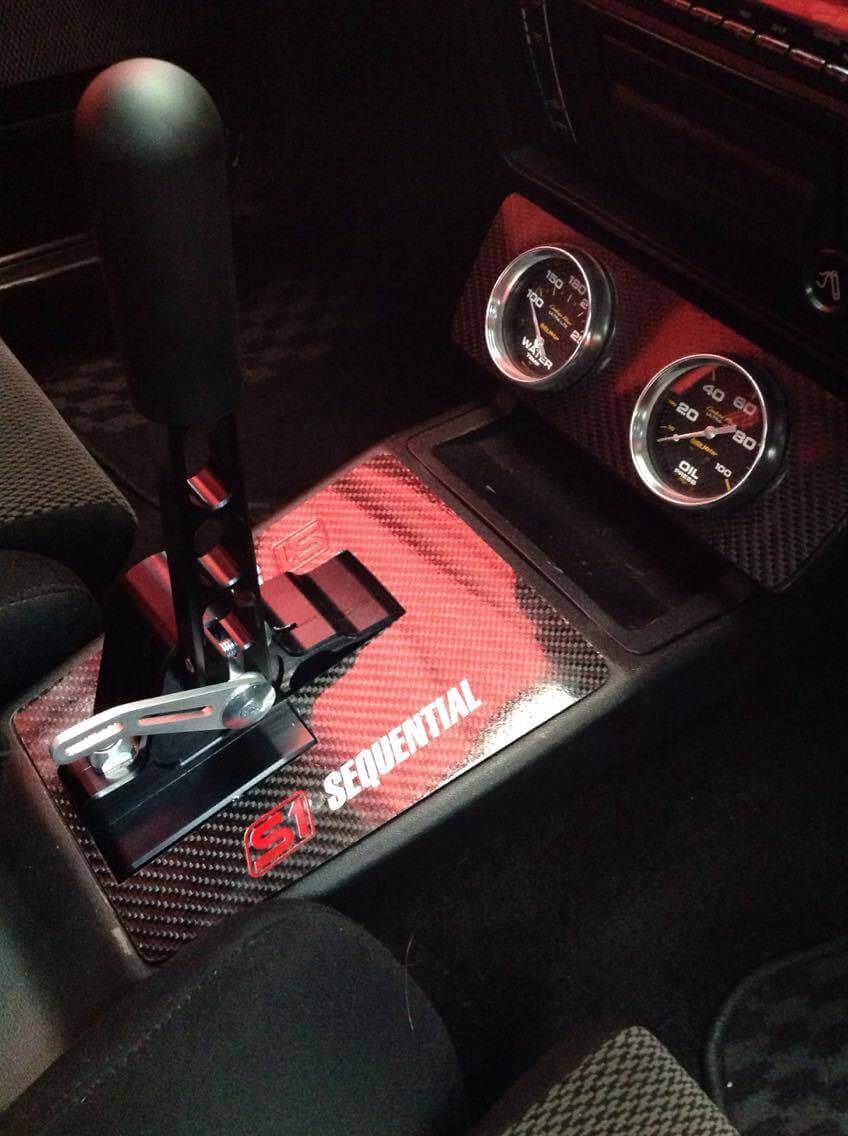 Bolt on sequential shifter fitted S1 Sequential