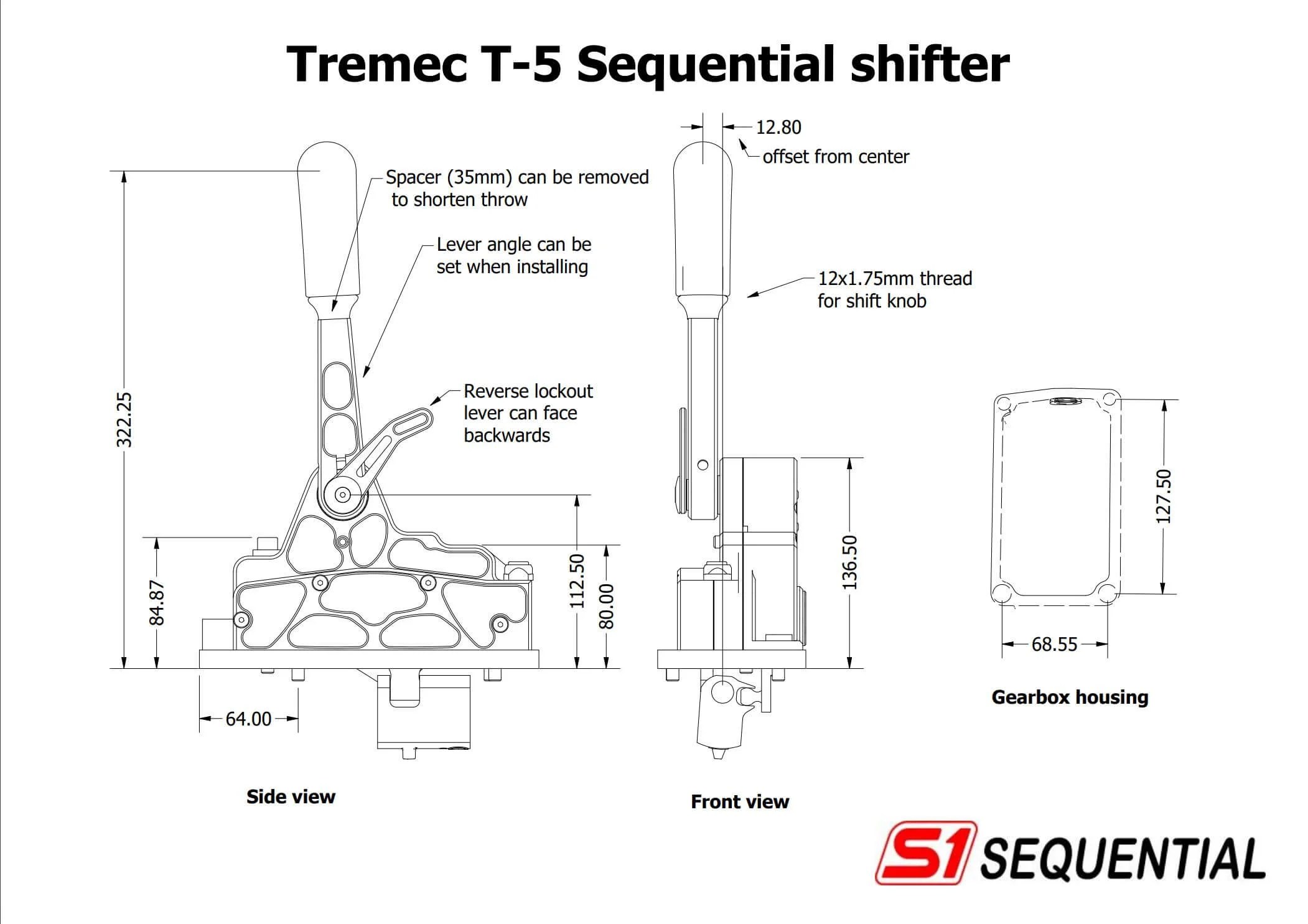 Sequential shifter T5 S1 Sequential