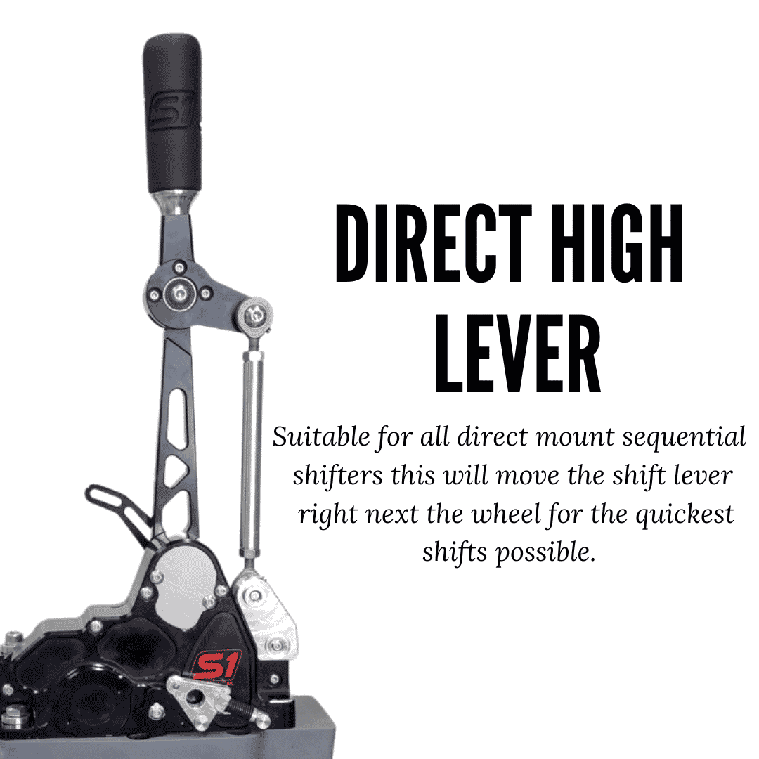 Lever options Direct mount shifters S1 Sequential