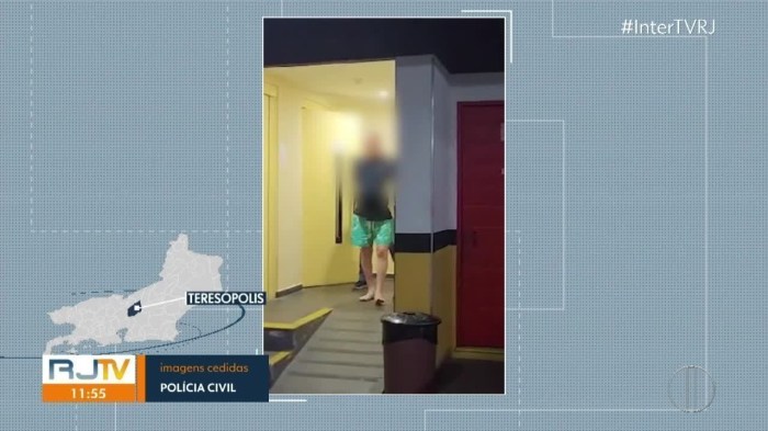 Homem é preso por stalkear e esfaquear porteiro do condomínio onde mora em Teresópolis | Região Serrana