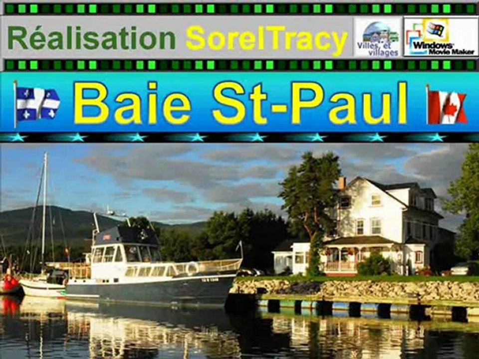 BAIE STPAUL, QUÉBEC, CANADA Vidéo Dailymotion