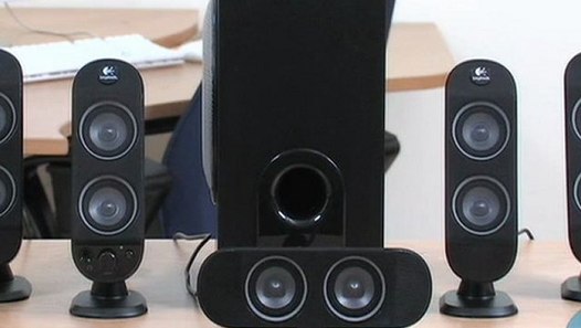 Logitech X530 PC Speakers video dailymotion