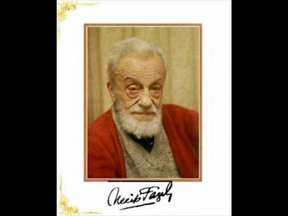 Necip Fazıl Kısakürek Çile (Kendi Sesinden Şiirleri 1) Dailymotion