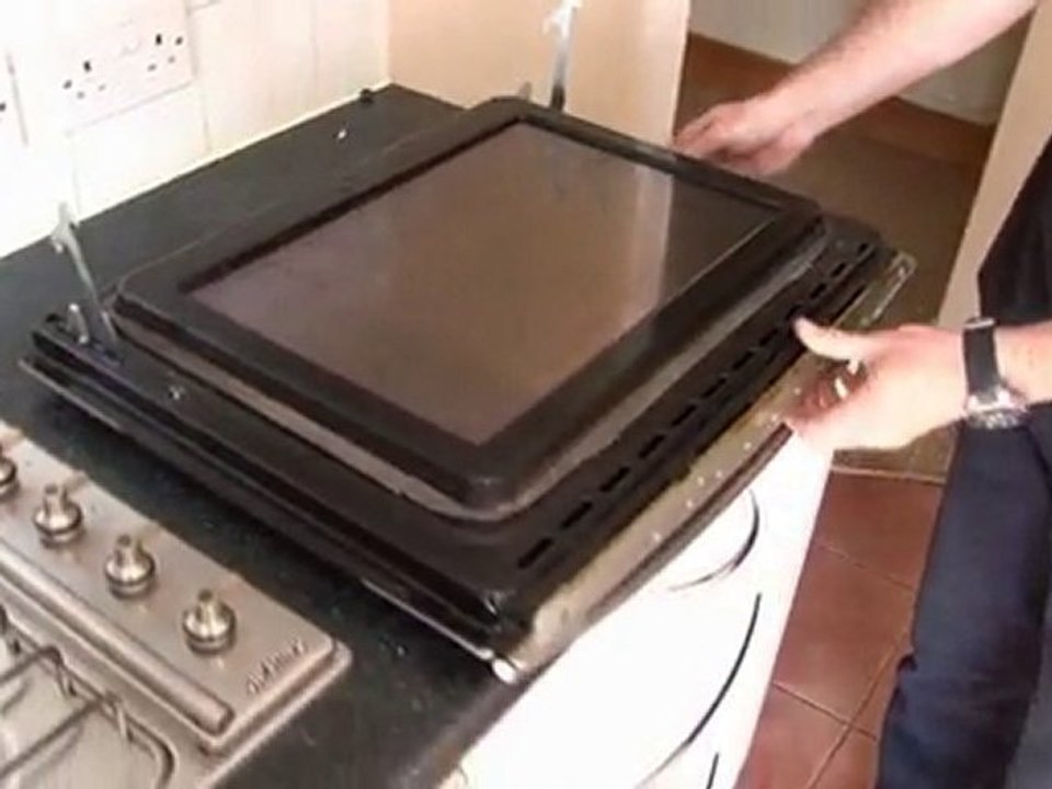 How to replace the hinges on an oven door Smeg video Dailymotion