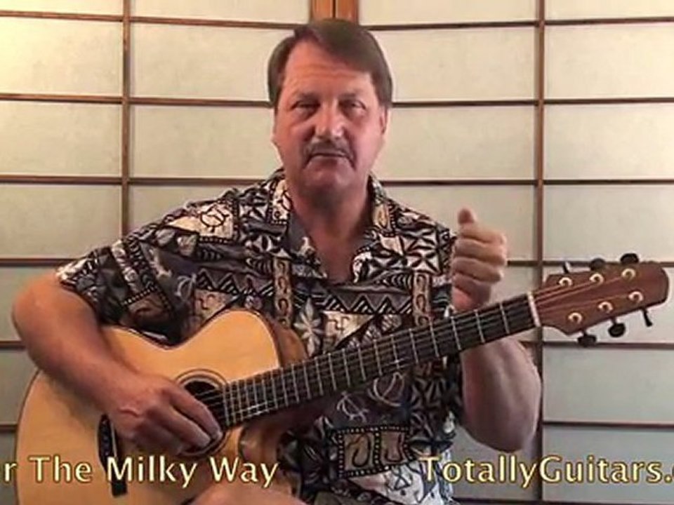 The Church Under The Milky Way Guitar lesson video Dailymotion