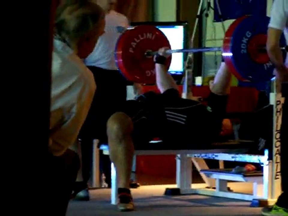 Développé couché 270kg, aurélien le jeune Vidéo Dailymotion