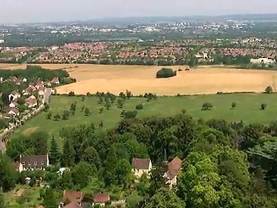 CergyPontoise vue du ciel Vidéo Dailymotion