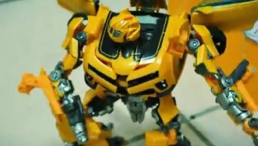 Transformers Bumblebee VS. Barricade en stopmotion