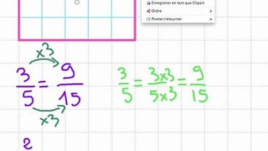 comment trouver des fractions égales Vidéo Dailymotion