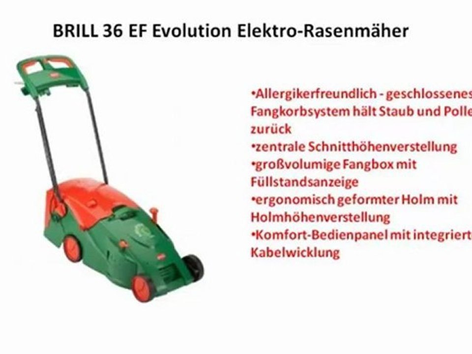 10 Besten Brill Rasenmäher zum Kaufen video Dailymotion