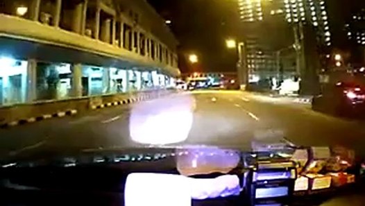 Singapore tragic accident video warning, graphic (Ferrari video