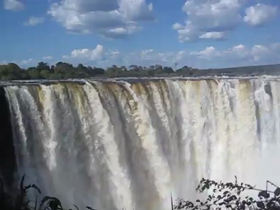 les chutes du Zambèze Vidéo Dailymotion