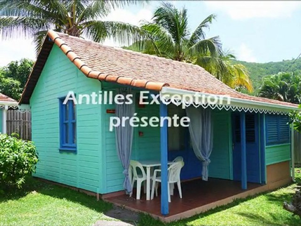 Vidéo Bungalows Martinique Bungalows de l'Anse Bleue Le Diamant