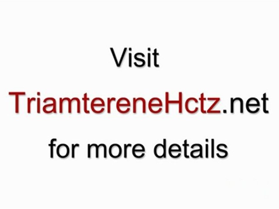 Triamterene hctz Triamterene Hctz 37.5 25 side effects video Dailymotion