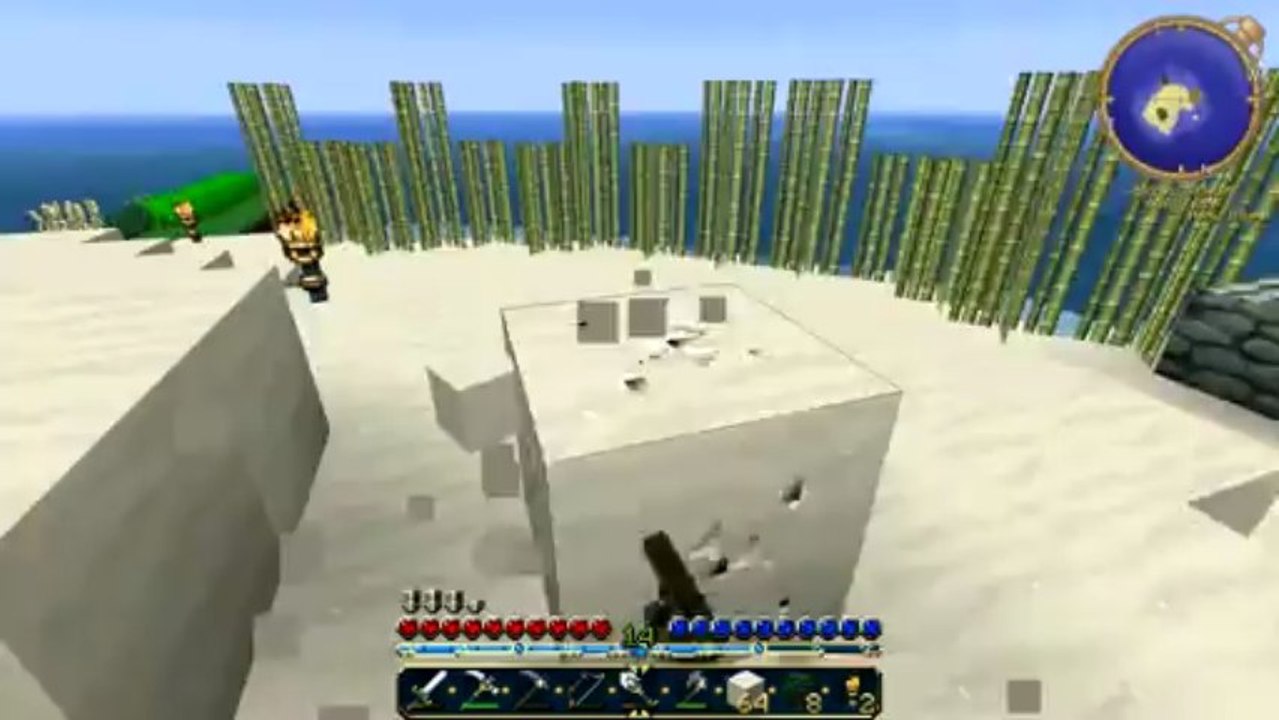 Minecraft Classic Survival Island House Foundations 4 video