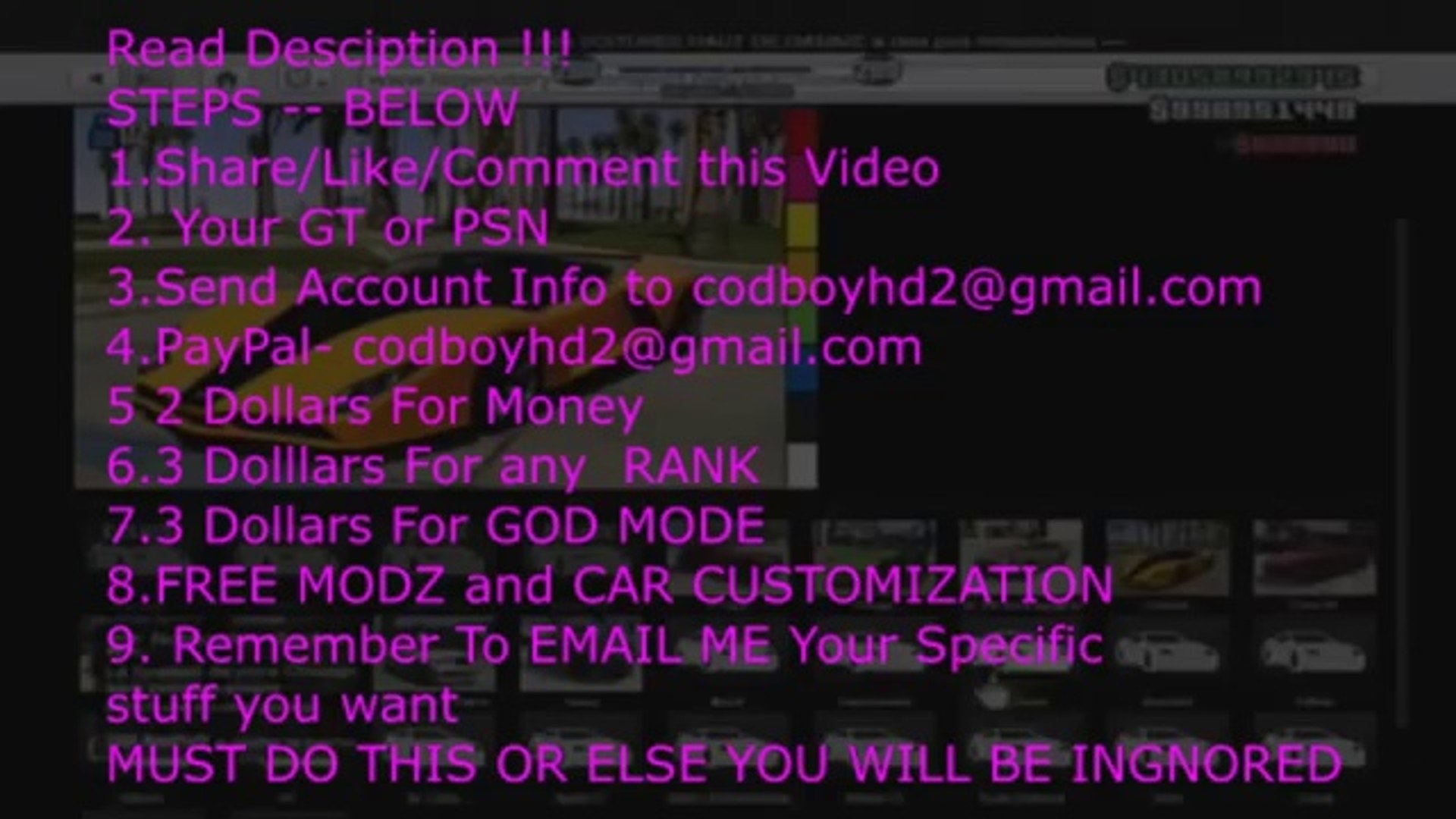 Code Triche Gta 5 Ps3 Argent Mode Histoire Aperçu Historique