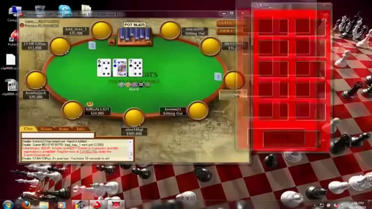 Diabolic PokerStars Hack See opponent cards Community card Cheat see