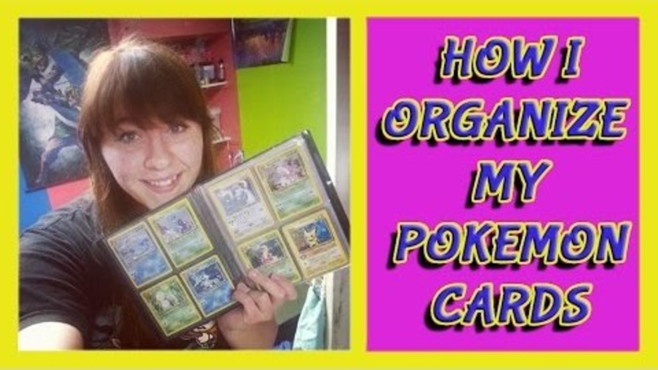 HOW I ORGANIZE MY POKEMON CARDS video Dailymotion