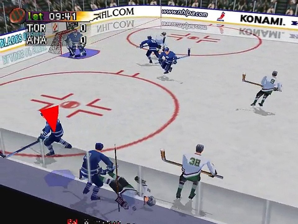 NHL Blades of Steel '99 online multiplayer n64 Vidéo Dailymotion