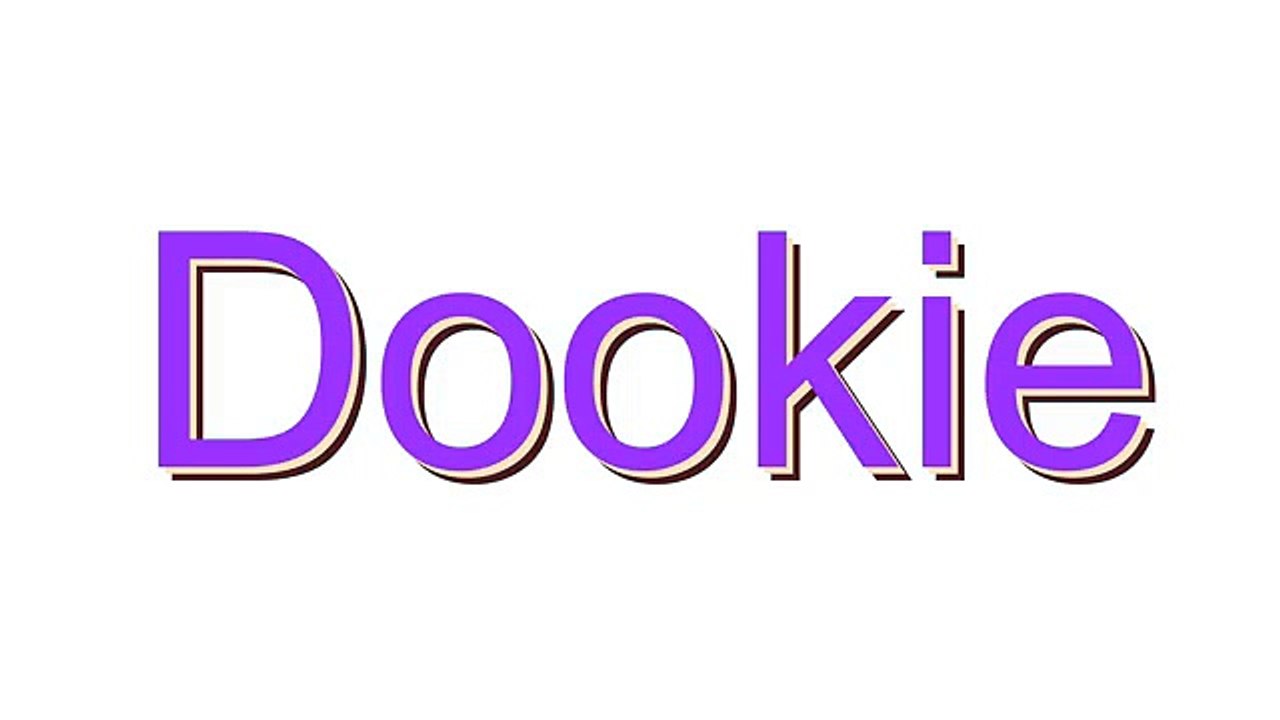 How to Pronounce Dookie video Dailymotion