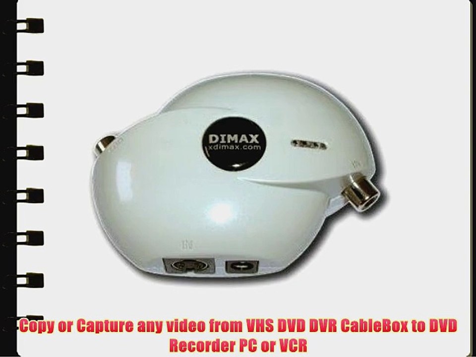 GREX digital video stabilizer to Copy or Capture any video from VHS DVD