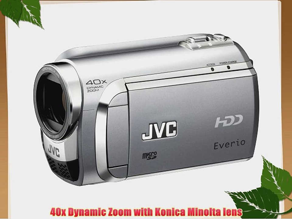 JVC Everio GZMG630 60GB HDD/MicroSD Camcorder (Silver) video Dailymotion