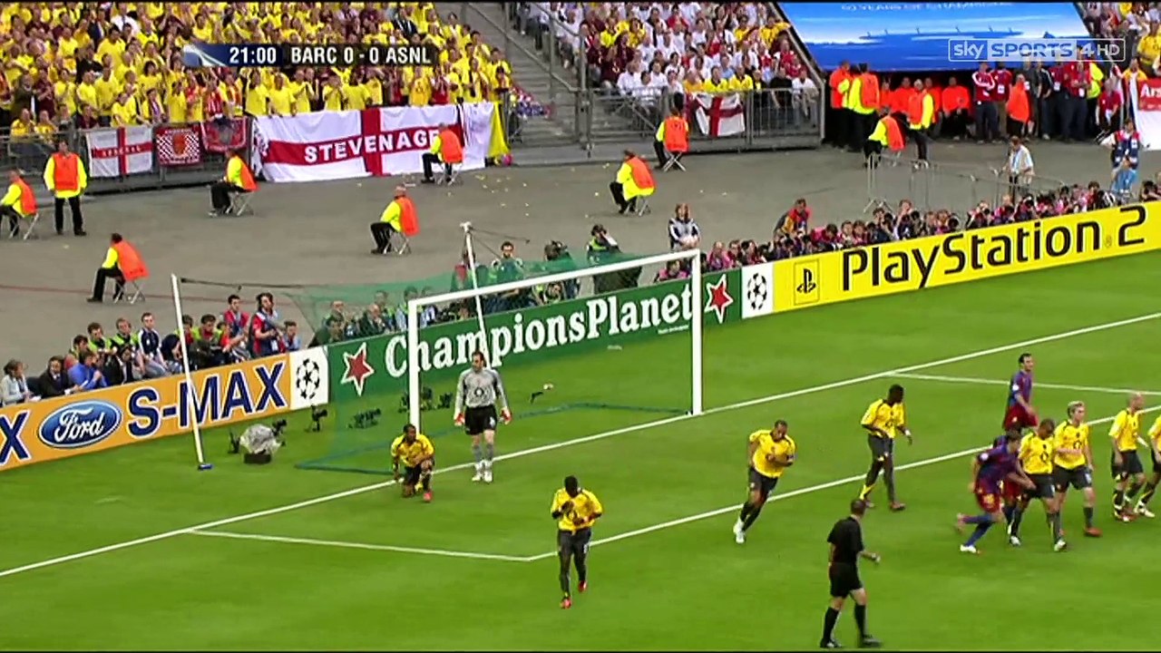 UCL 2006 FINAL Barcelona Vs Arsenal video Dailymotion