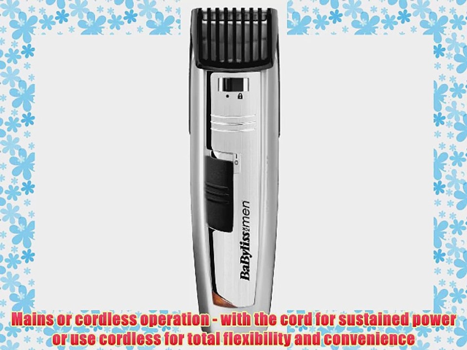 BaByliss for Men 7810U Beard Trimmer video Dailymotion