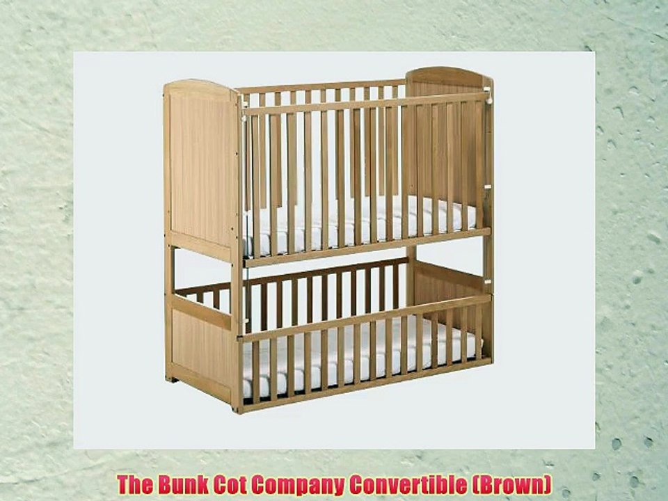 The Bunk Cot Company Convertible (Brown) video Dailymotion