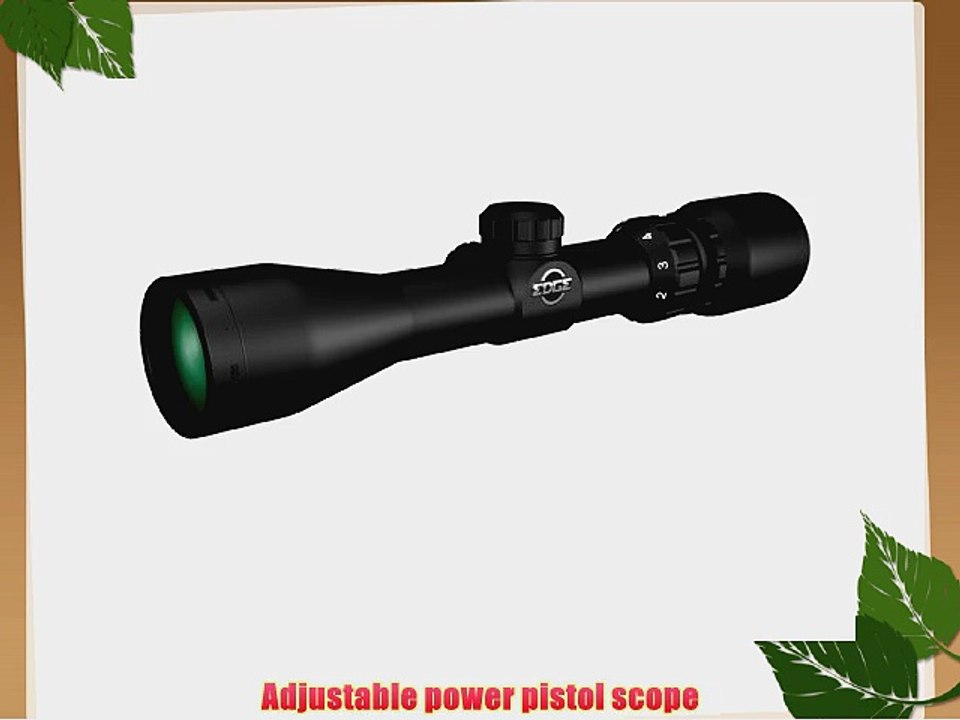 BSA 27X28 Edge Series Pistol Scope video Dailymotion