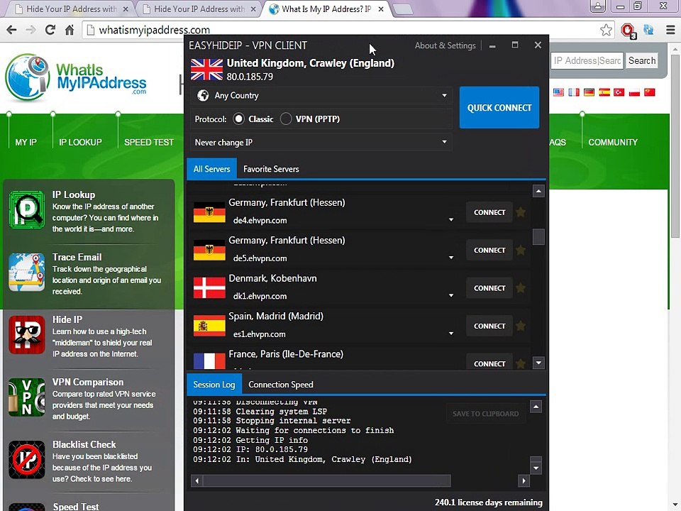 How to Get a Denmark ip Address! Change My ip Software video