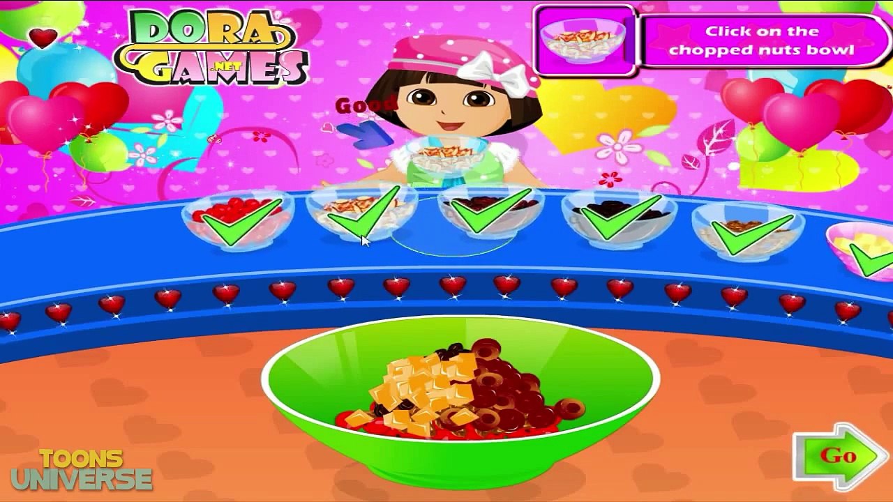 Dora the Explorer Valentine Day Cake Full Video Game for Children HD