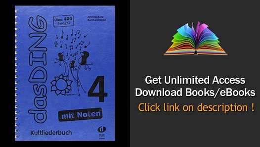 Das Ding mit Noten 4 Kultliederbuch PDF video dailymotion