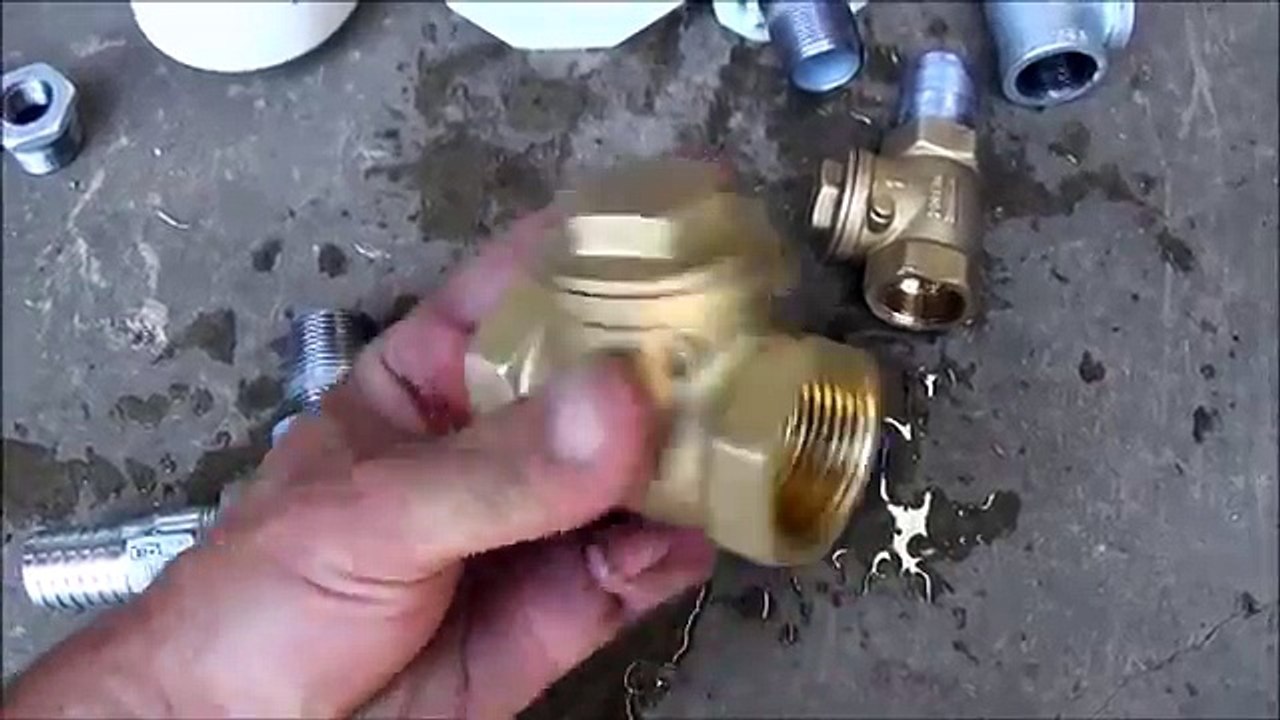 How to Make a "Water Ram" offgrid Water Pump, requires no electricity