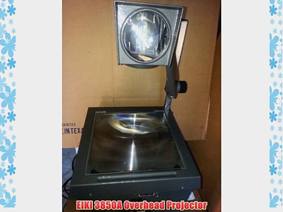 EIKI 3850A Overhead Projector video Dailymotion