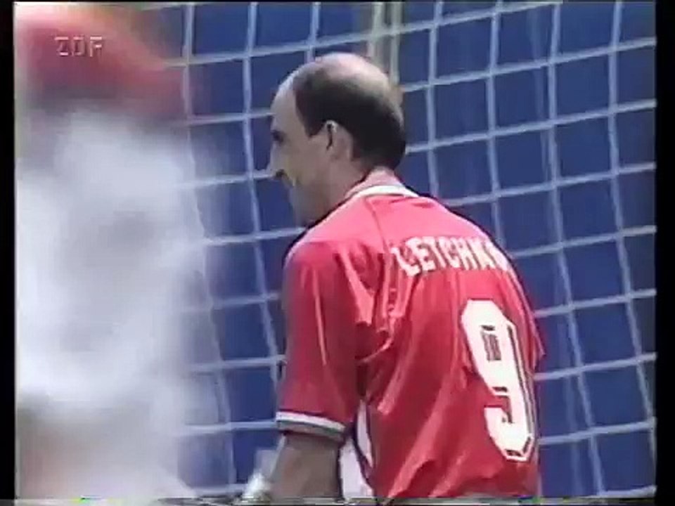 WM 1994 Viertelfinale Deutschland Bulgarien 12 (German TV) video