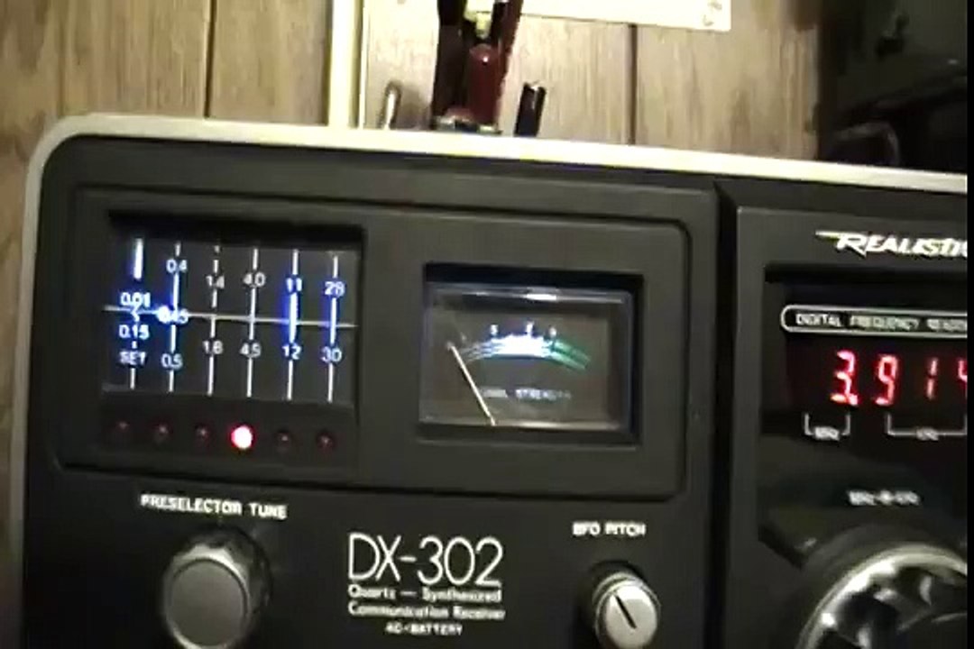 My Radio Shack / Realistic DX302 Communications Receiver video Dailymotion