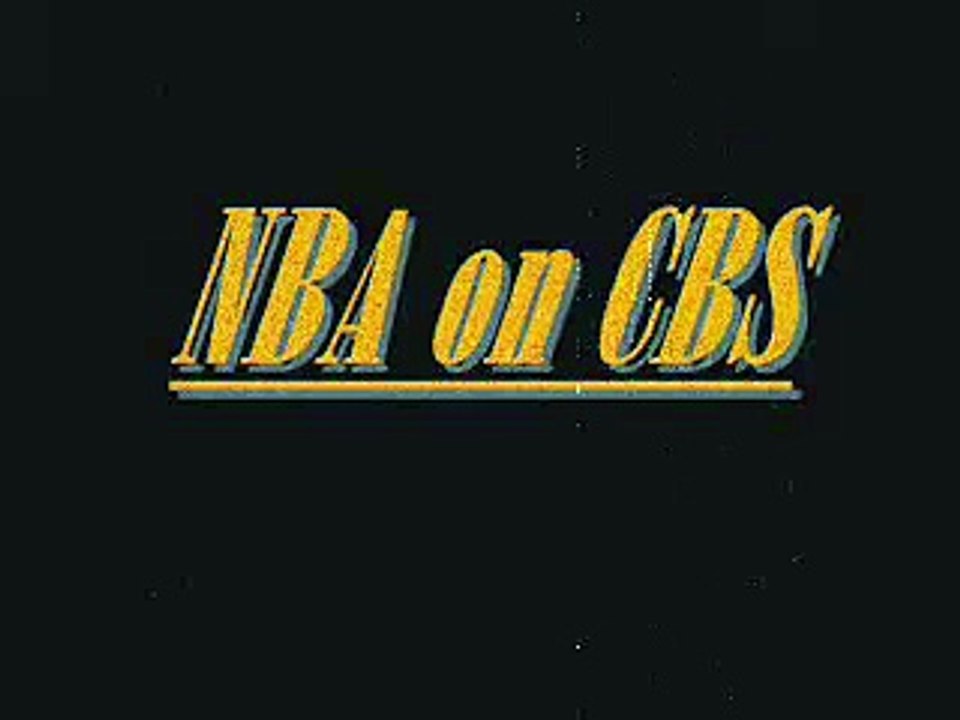 NBA on CBS Theme song video Dailymotion