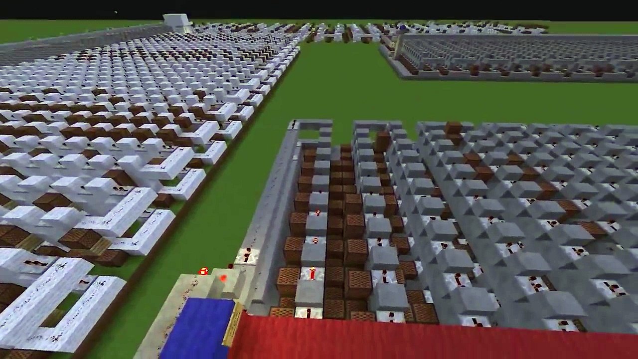 [Musique] ColdplayViva la Vida Minecraft Note block video Dailymotion